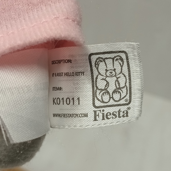 Hello Kitty Sanrio Pink Sailor Nautical Plush Stuffed Animal 2014 6 inch - Picture 4 of 6